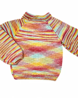 Colorful Knitted Kids Sweater