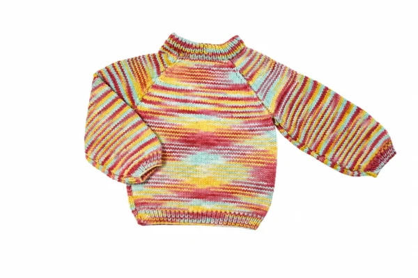 Colorful Knitted Kids Sweater