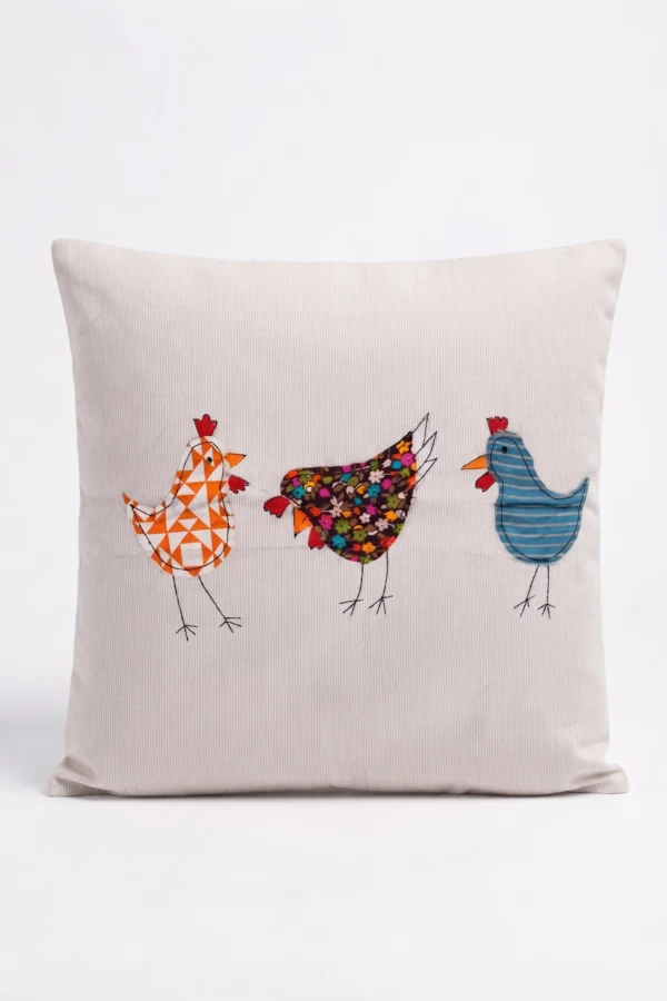 Handmade Birds Cushion
