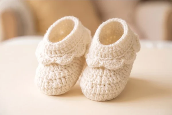 Handmade Knitted Baby Footwear