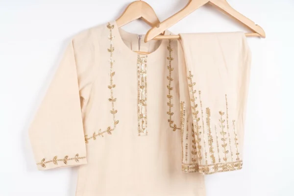 Handmade Embroidered Kurta Shalwar